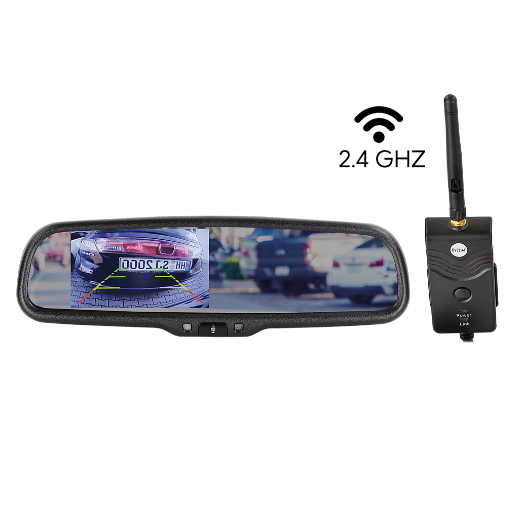 4.3\ Spiegelmonitor inkl. 2.4GHz Digital Video Transmitter&quot; 771000-6514