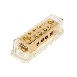 [2100000034598] Verteilerblock (gold) 2 x 50 mm²  / 8 x 10 mm² 30.3601-02